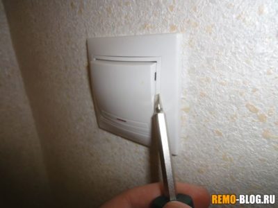 как починить выключатель света