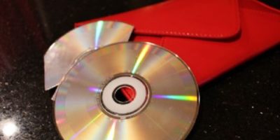 как сделать гирлянду из дисков