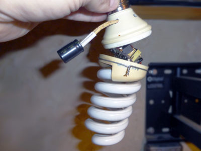 что можно сделать из энергосберегающей лампочки