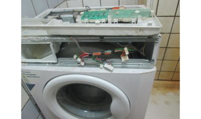 как разобрать стиральную машину бош