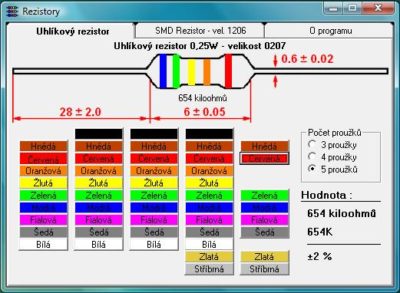 как определить сопротивление резистора по цветным полоскам
