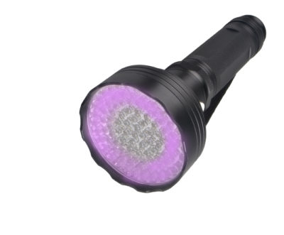 как сделать ультрафиолетовый фонарик